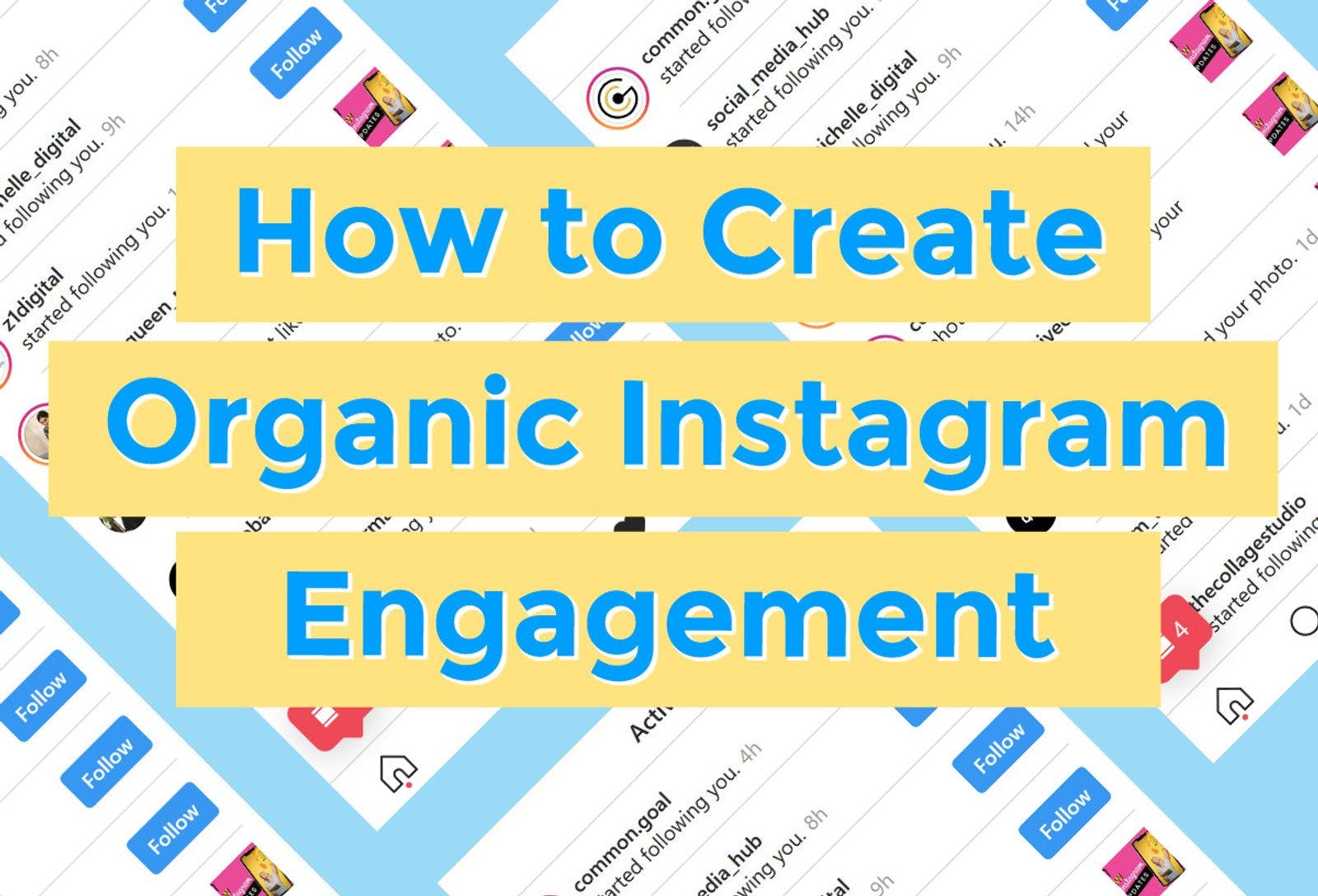 Consejos sobre cómo crear un compromiso orgánico en Instagram